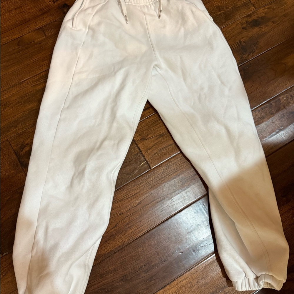 lululemon athletica White Track Pants